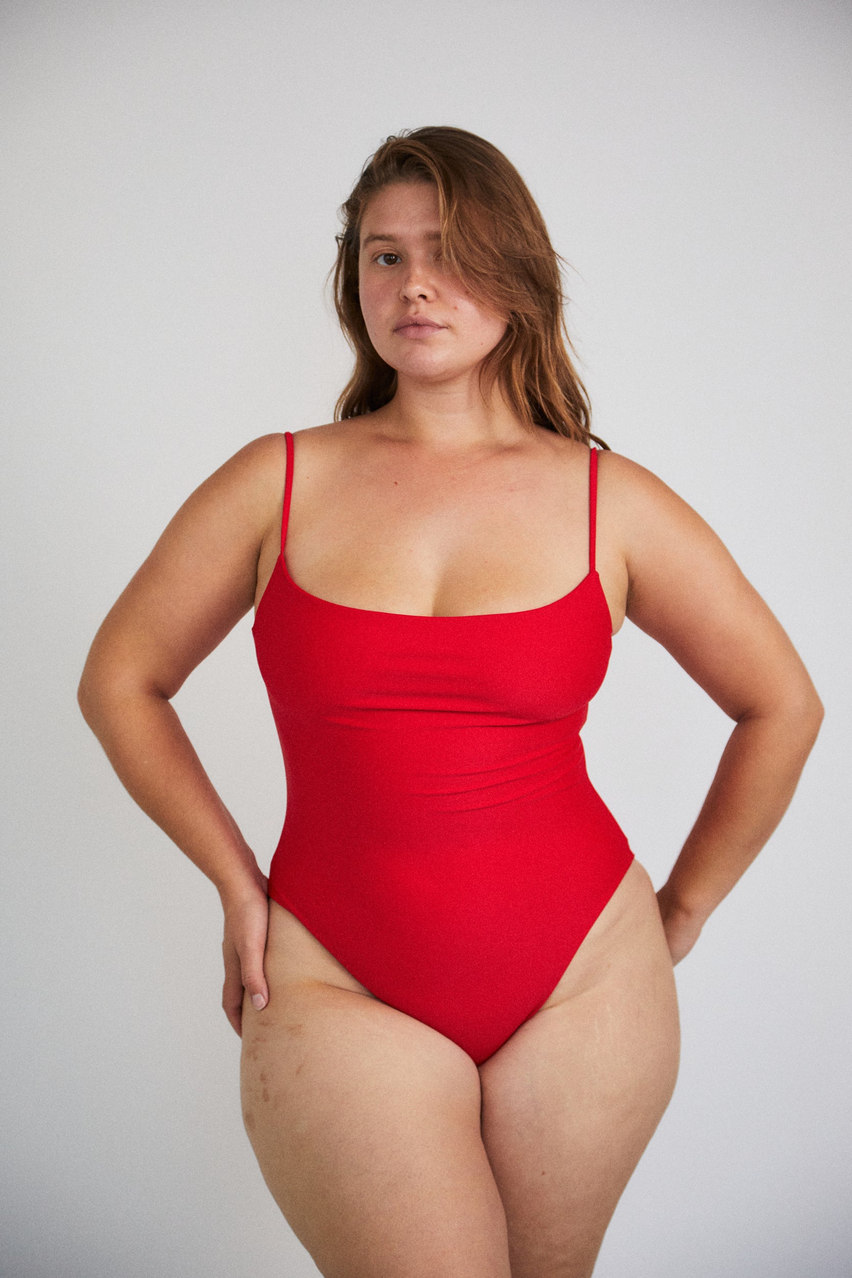 Paulina One Piece Red – The Saltwater Collective