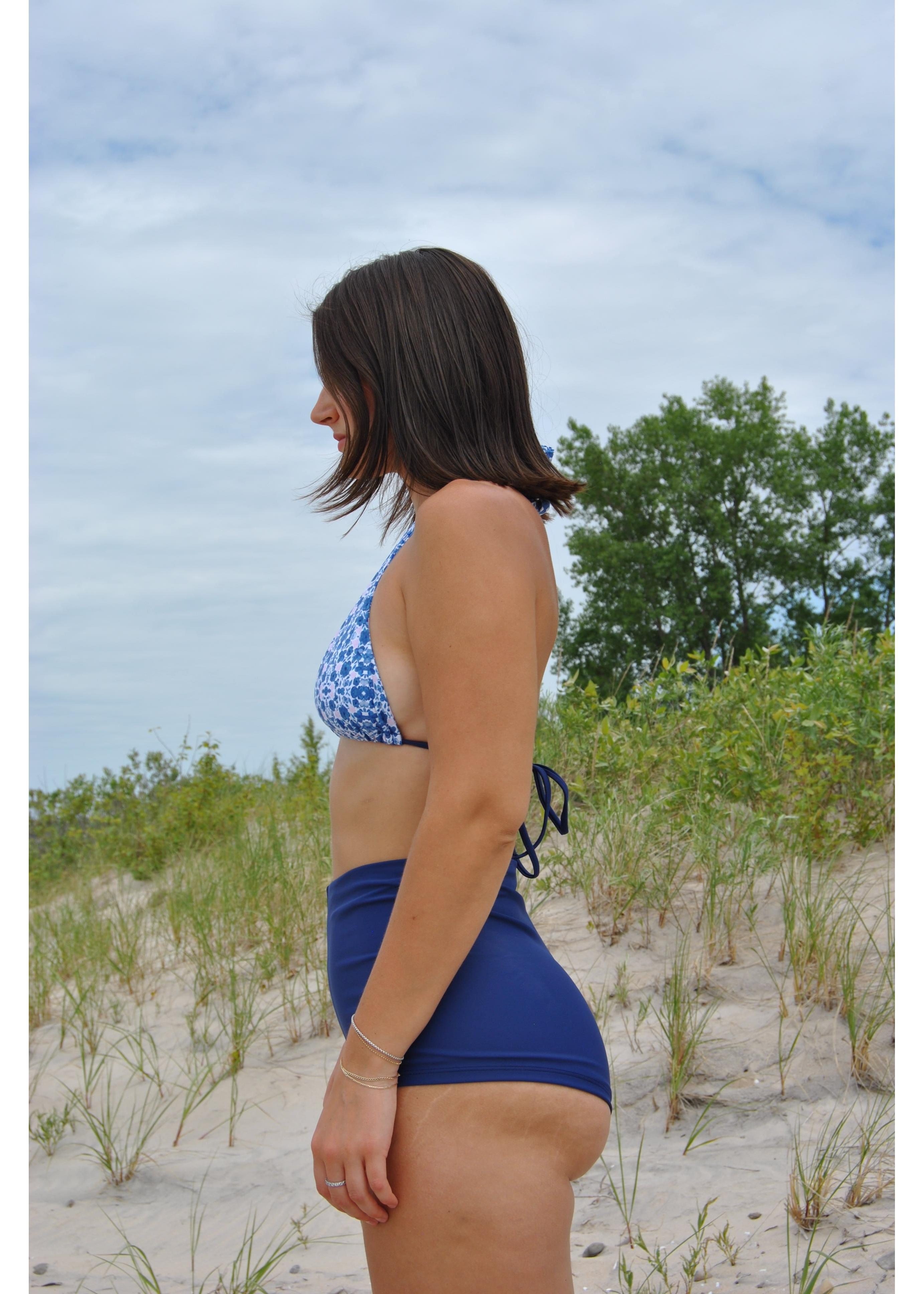 INHABITANT【Boat Womans Dry Shorts】Blue S Women's Quick-Dry Fishing Shorts - Seamount | Simms Fishing