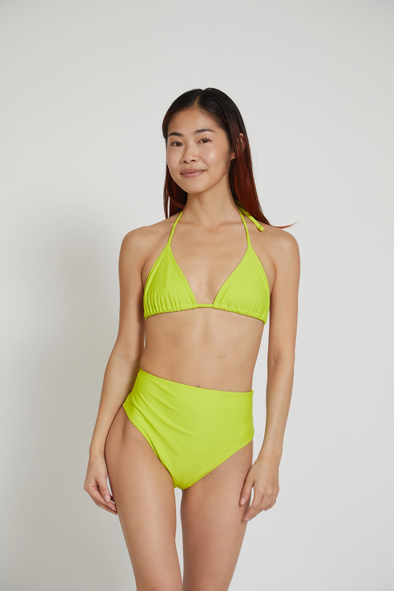 Triangle Top / Chartreuse