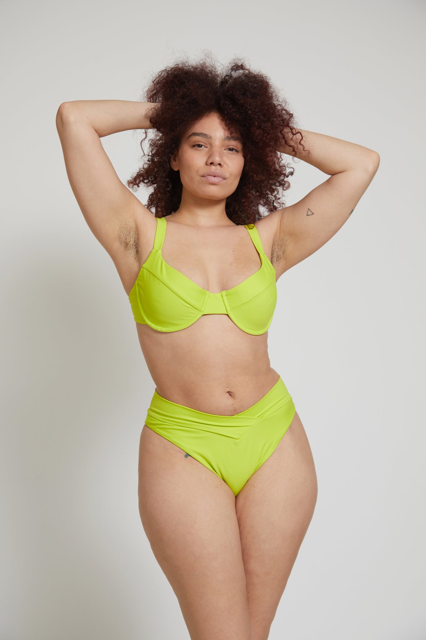 Classic Underwire Top / Chartreuse