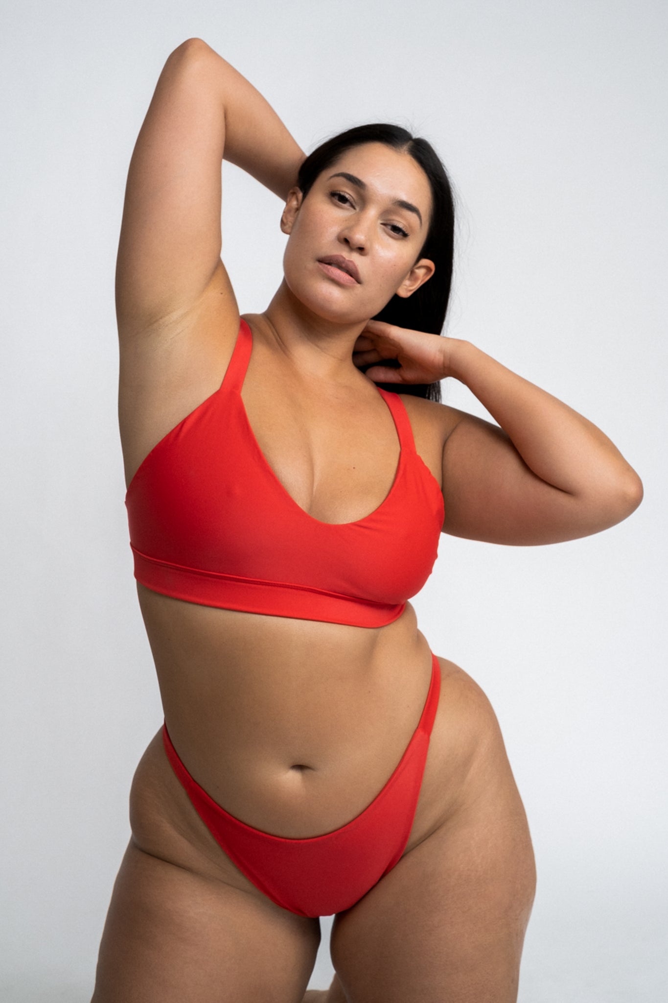 Layla Top / Red – The Saltwater Collective